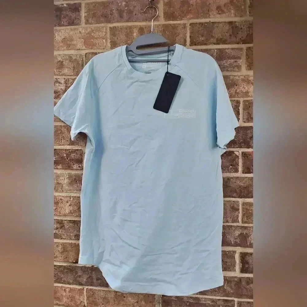 Alphalete Light Blue Performance Fit Tee Size M and L